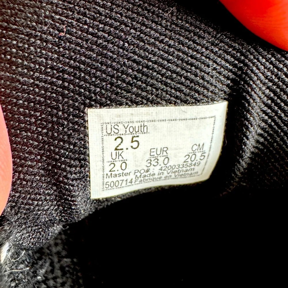 Vans Boy’s Caldrone Trainers Sneakers - Picture 4 of 4